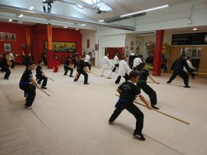Forma de palo de Wudang Xuanwu